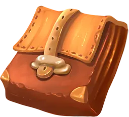 Library image for Leather satchel