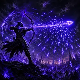 Splitting Arcane Arrow Rain